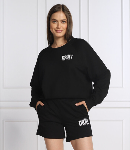 Czarna bluza DKNY w stylu casual