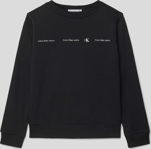 Czarna bluza dziecięca Calvin Klein