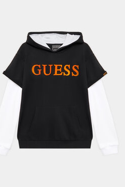 Czarna bluza dziecięca Guess