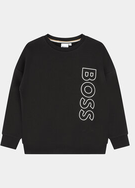 Czarna bluza dziecięca Hugo Boss