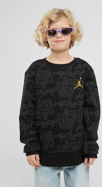 Czarna bluza dziecięca Jordan dla chłopców