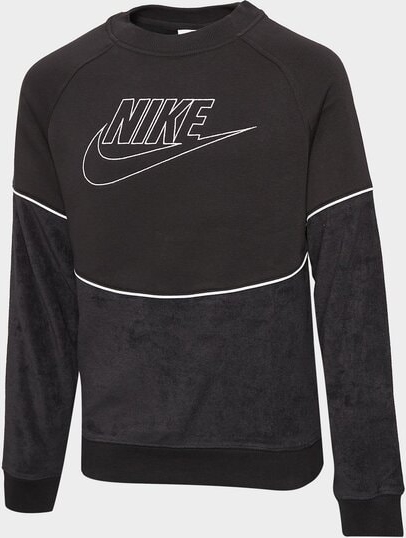 Czarna bluza dziecięca Nike dla chłopców