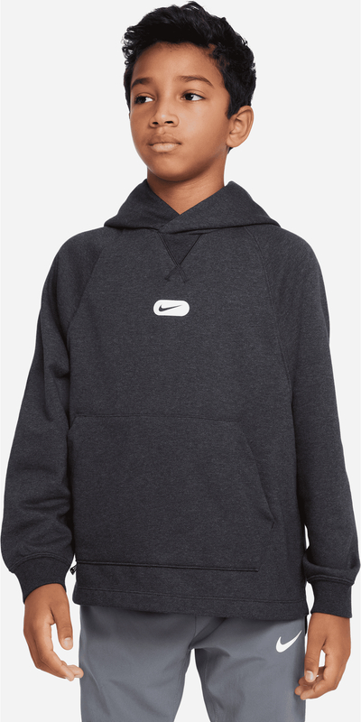 Czarna bluza dziecięca Nike dla chłopców z dzianiny