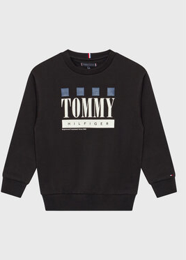 Czarna bluza dziecięca Tommy Hilfiger