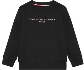 Czarna bluza dziecięca Tommy Hilfiger dla chłopców