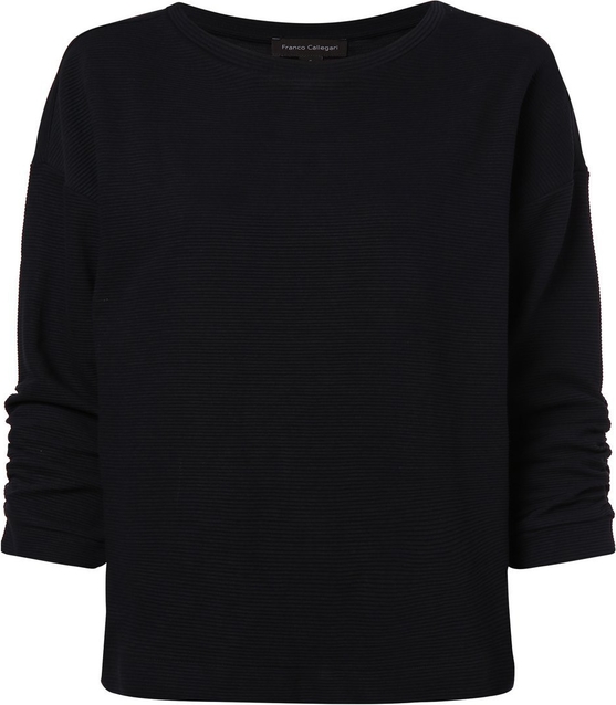 Czarna bluza Franco Callegari z bawełny