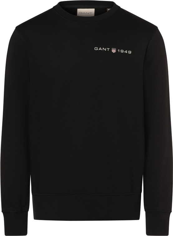 Czarna bluza Gant w stylu casual z bawełny