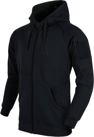 Czarna bluza HELIKON-TEX w młodzieżowym stylu z bawełny