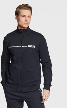Czarna bluza Hugo Boss w młodzieżowym stylu