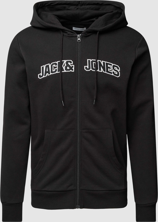 Czarna bluza Jack & Jones z bawełny