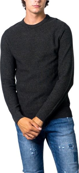 Czarna bluza Jack Jones z bawełny w stylu casual