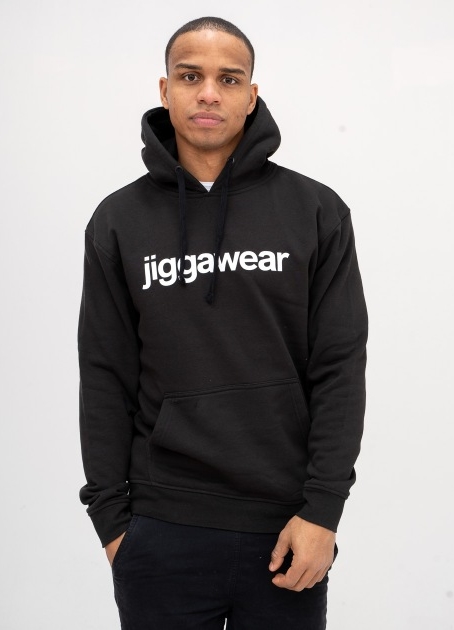 Czarna bluza Jigga Wear w młodzieżowym stylu