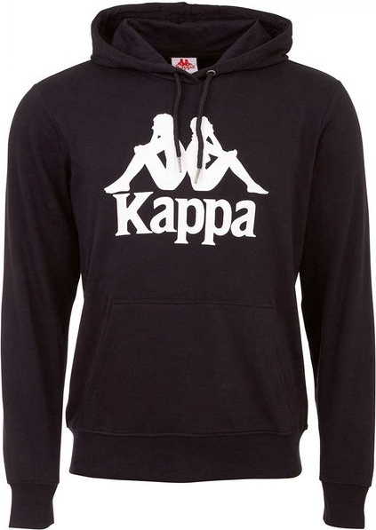 Czarna bluza Kappa z bawełny