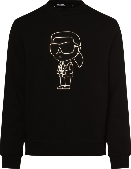Czarna bluza Karl Lagerfeld w młodzieżowym stylu