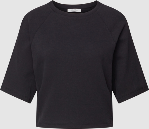 Czarna bluza MaxMara Leisure z bawełny