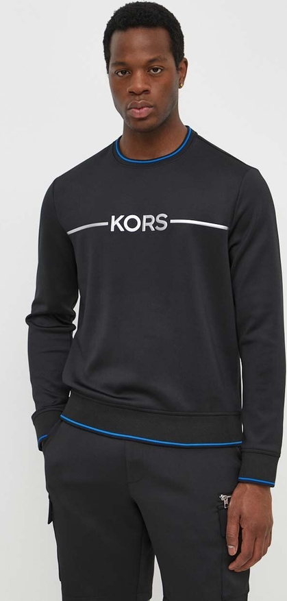 Czarna bluza Michael Kors w sportowym stylu