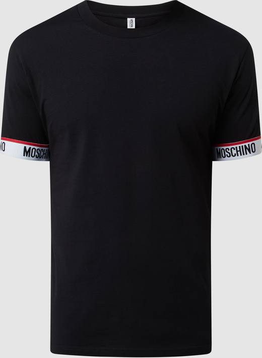 Czarna bluza Moschino w młodzieżowym stylu