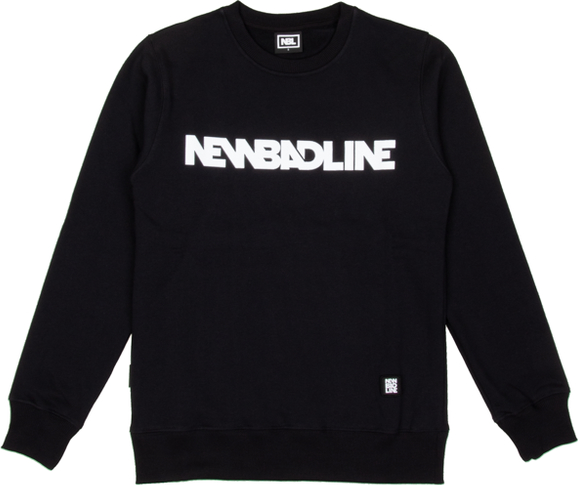 Czarna bluza New Bad Line z bawełny
