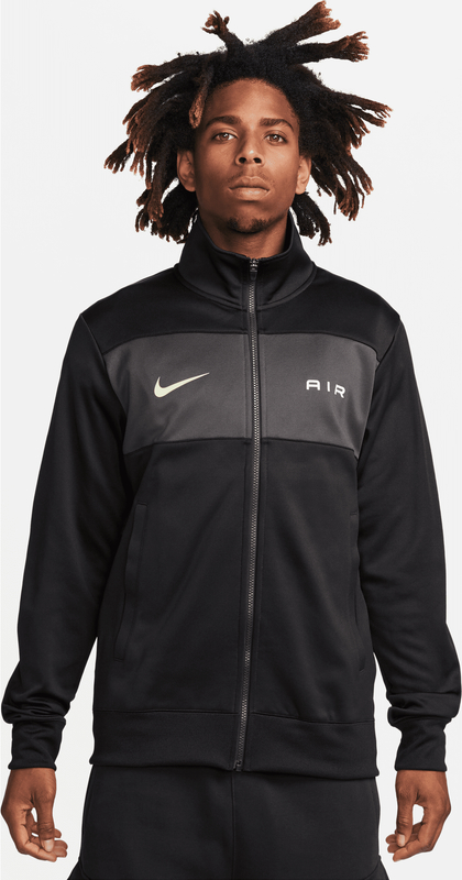Czarna bluza Nike w sportowym stylu z dresówki