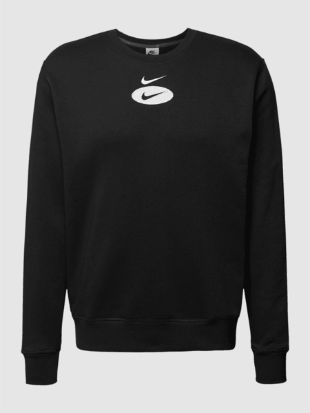 Czarna bluza Nike z bawełny