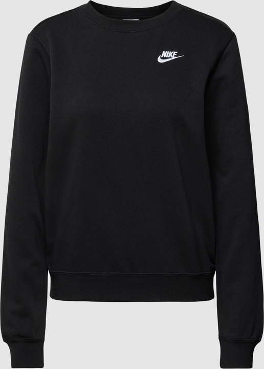 Czarna bluza Nike z bawełny w sportowym stylu