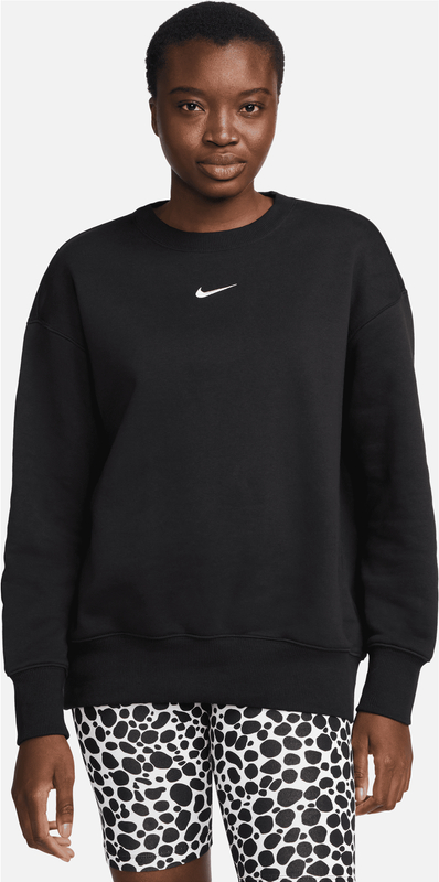 Czarna bluza Nike z dzianiny
