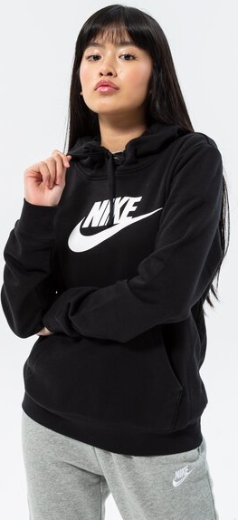 Czarna bluza Nike z kapturem