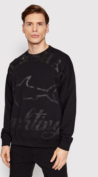 Czarna bluza Paul&shark w młodzieżowym stylu