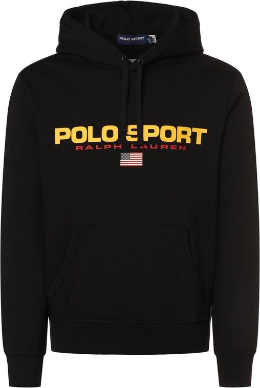 Czarna bluza Polo Sport w młodzieżowym stylu