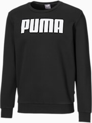 Czarna bluza Puma z bawełny