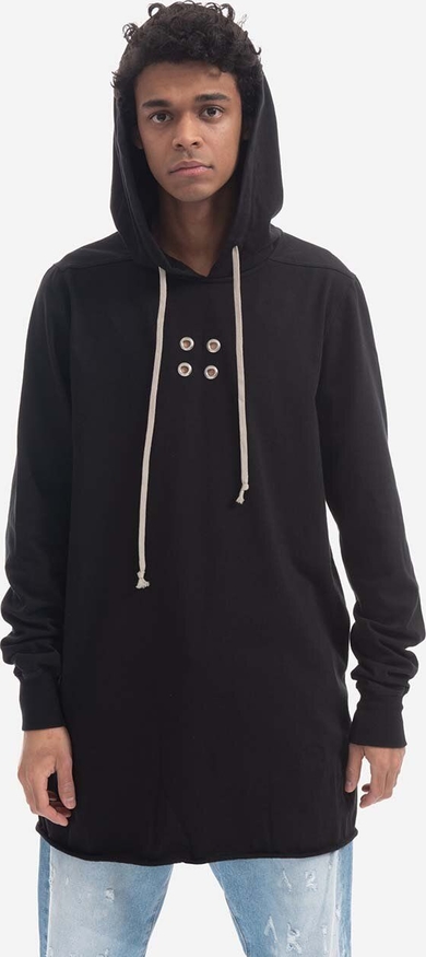 Czarna bluza Rick Owens z bawełny w młodzieżowym stylu