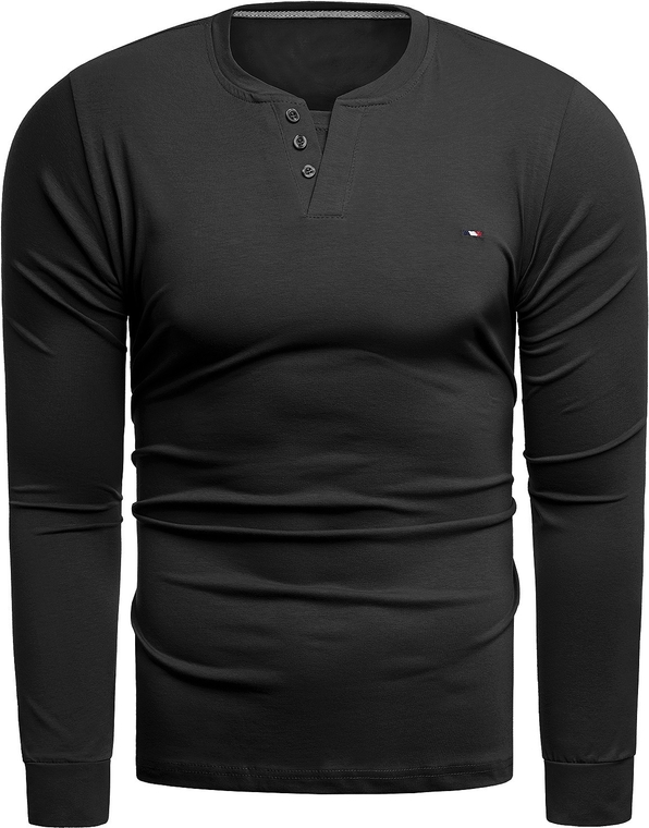 Czarna bluza Risardi w stylu casual