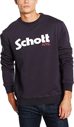 Czarna bluza Schott NYC