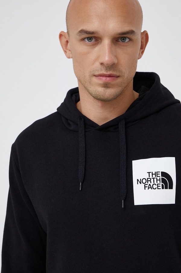 Czarna bluza The North Face z bawełny w sportowym stylu
