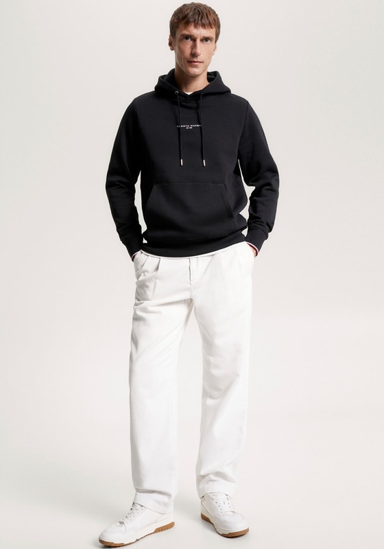 Czarna bluza Tommy Hilfiger z bawełny