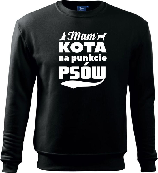 Czarna bluza TopKoszulki.pl