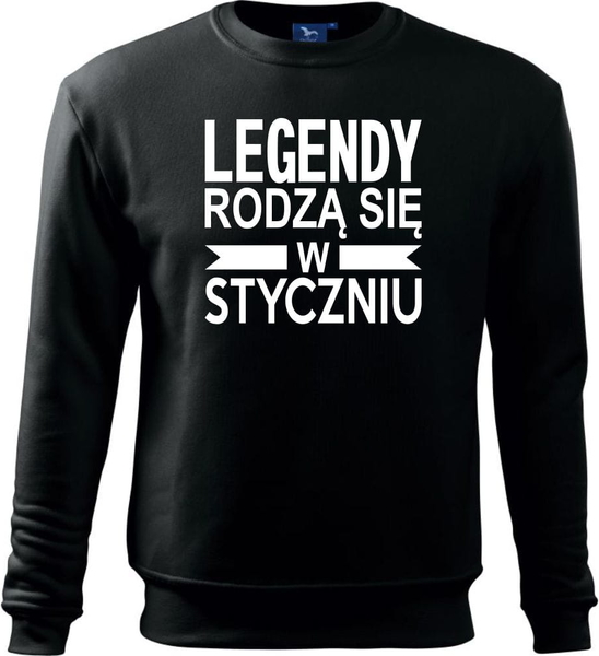 Czarna bluza TopKoszulki.pl w młodzieżowym stylu