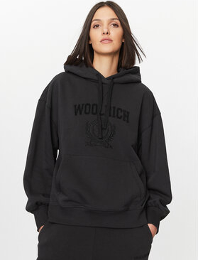 Czarna bluza Woolrich w młodzieżowym stylu