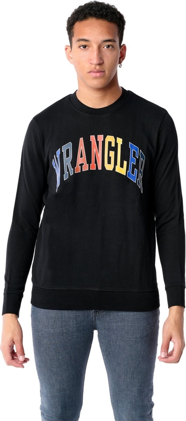 Czarna bluza Wrangler w młodzieżowym stylu