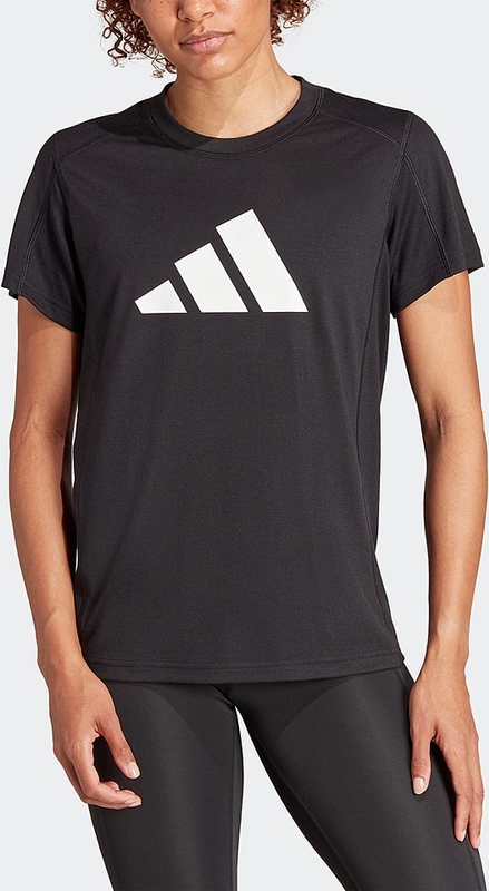 Czarna bluzka Adidas w sportowym stylu