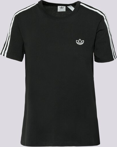Czarna bluzka Adidas z okrągłym dekoltem