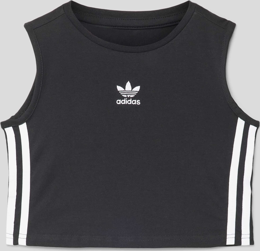 Czarna bluzka dziecięca Adidas Originals