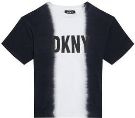 Czarna bluzka dziecięca DKNY