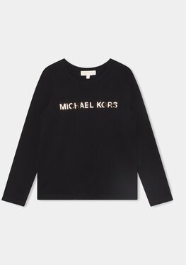 Czarna bluzka dziecięca Michael Kors Kids