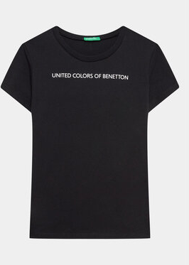 Czarna bluzka dziecięca United Colors Of Benetton