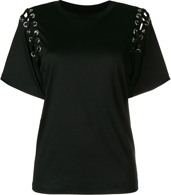 Czarna bluzka Isabel Marant w młodzieżowym stylu