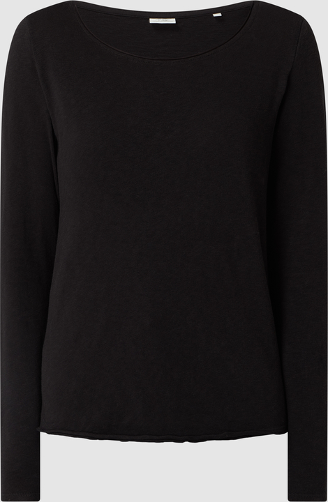Czarna bluzka Marc O'Polo DENIM z bawełny w stylu casual