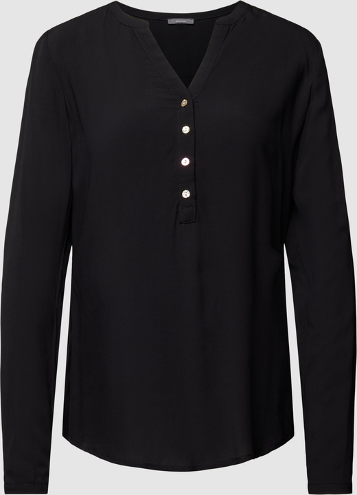 Czarna bluzka Montego w stylu casual