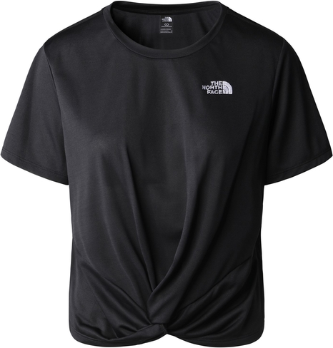 Czarna bluzka The North Face w sportowym stylu z okrągłym dekoltem
