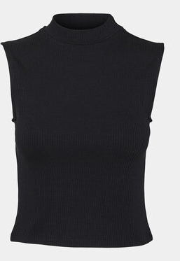 Czarna bluzka Vero Moda w stylu casual bez rękawów